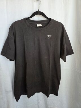 G435. Gymshark Training Oversized T-Shirt in Black - Size L